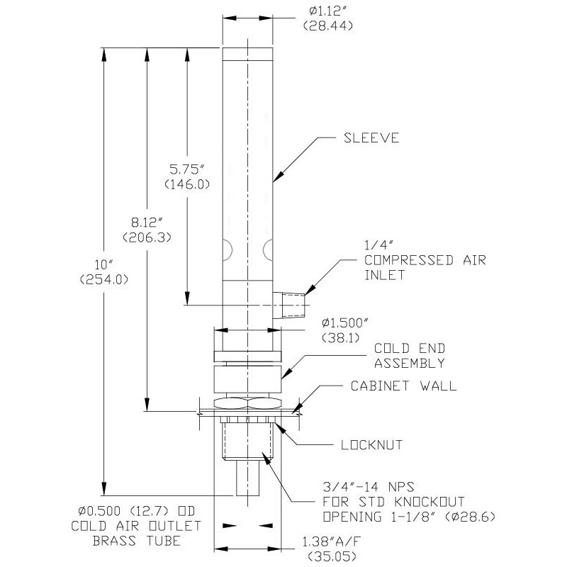 Schaltschrankkühler AIR-CC115-IP66