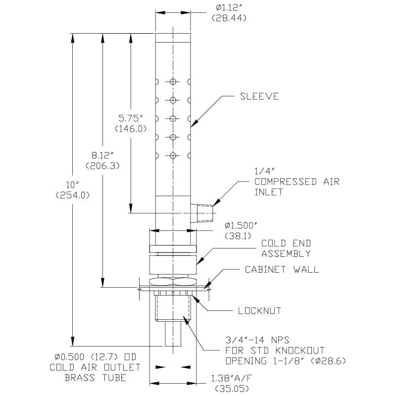 Schaltschrankkühler AIR-CC108-IP66